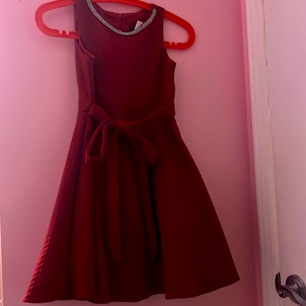 Sugarplum Red Kids Party Dress size 10